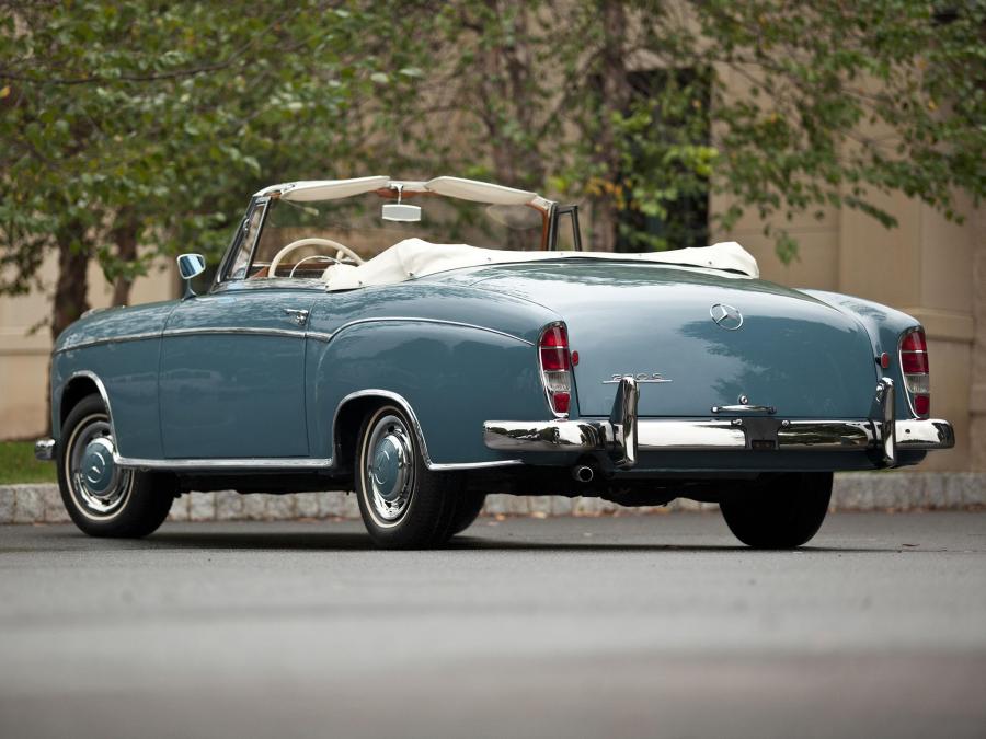  Mercedes-Benz 220 S Cabriolet 1958 года  (фото 33 из 49)